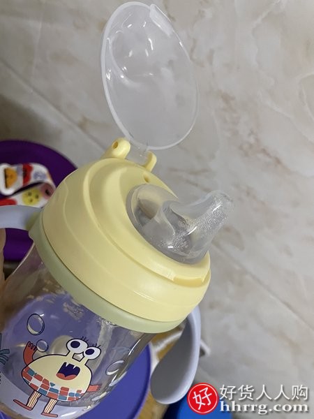 babycare宝宝学饮杯奶瓶，婴儿水杯吸管杯鸭嘴杯防呛插图3