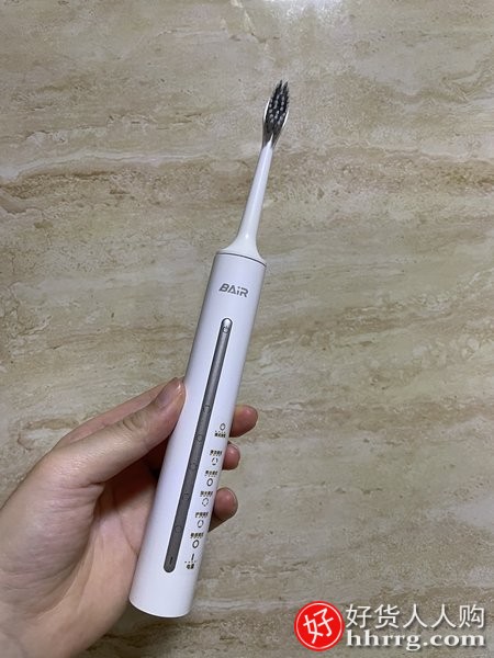 拜尔电动牙刷A9-S，成人全自动声波男女款软毛情侣电动牙刷插图1