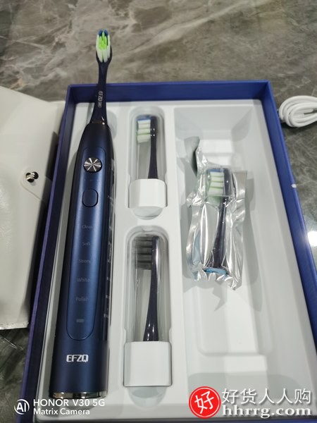 德国EFZQ声波电动牙刷E10C，电动牙刷品牌前十名有哪些插图2