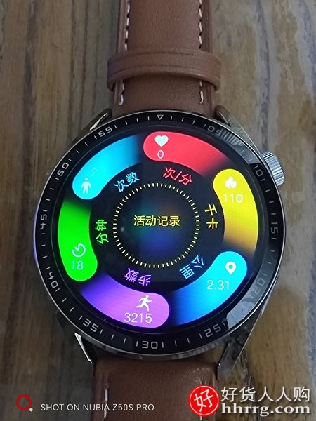爱国者GT8智能手表，心率血氧睡眠监测多功能aigo男士手表插图2