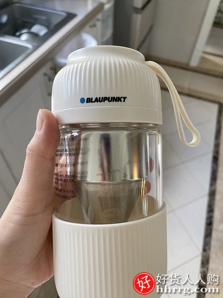 蓝宝榨汁机BP-J03，家用小型便携式电动果汁机插图1