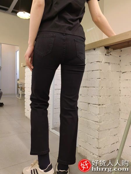 CHNPLUM/华梅直筒女牛仔裤，女牛仔裤哪个牌子质量好插图1