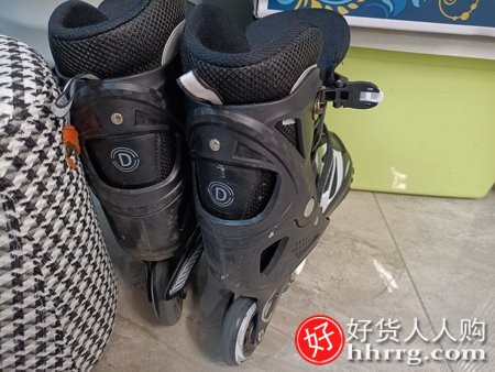 迪卡仕溜冰鞋D-981，儿童全套装旱冰滑冰轮滑鞋插图2