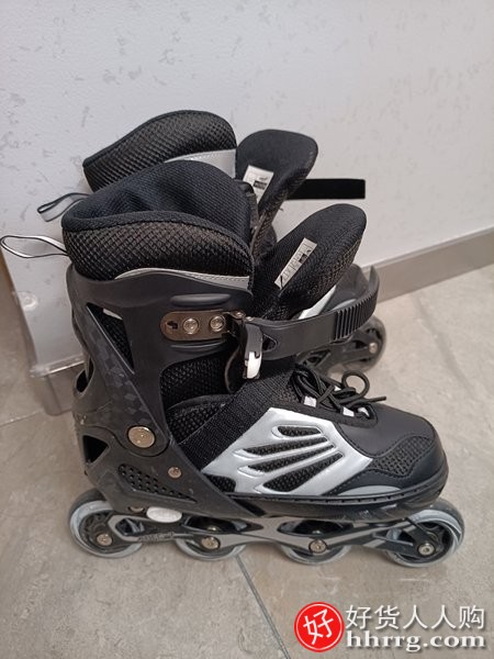 迪卡仕溜冰鞋D-981，儿童全套装旱冰滑冰轮滑鞋插图3