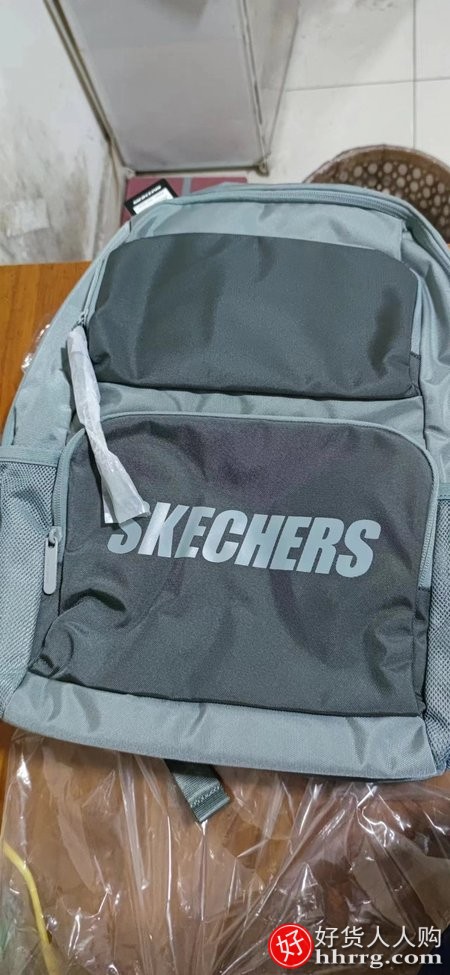 Skechers斯凯奇双肩包，大容量小学高中生背包电脑包书包插图1