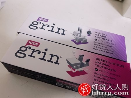 grin儿童牙膏，儿童牙膏含氟和不含氟哪个好插图4