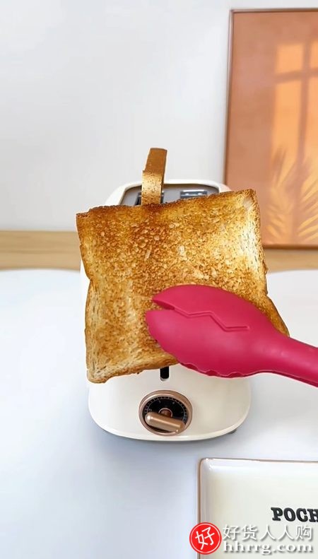 小熊烤面包机，家用三明治早餐机插图2