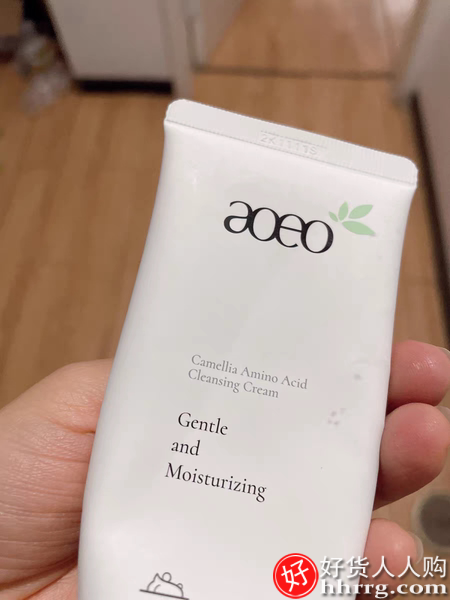 AOEO山茶花氨基酸洗面奶，清洁毛孔洁面乳控油温和男女插图4