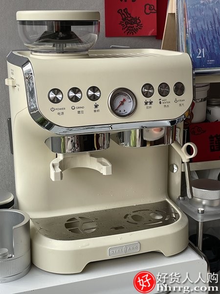 Stelang/雪特朗AC-517E咖啡机，意式全半自动家用插图1