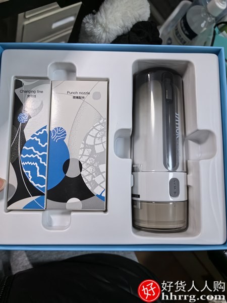 德国Jimok锦美客电动冲牙器，便携式家用正畸洗牙器S2插图1