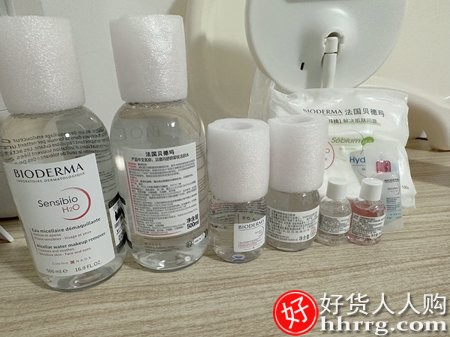 贝德玛舒妍卸妆水，敏感肌粉水温和清洁插图2