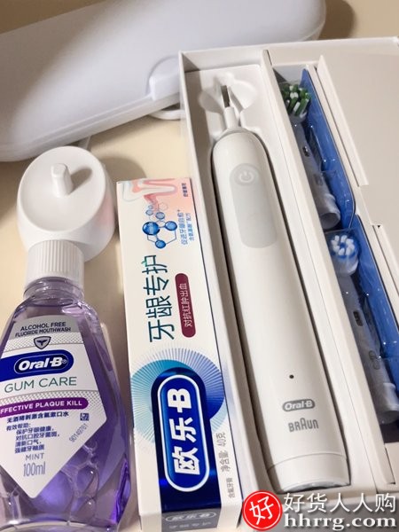 OralB欧乐b电动牙刷，成人男女款牙刷pro3插图2