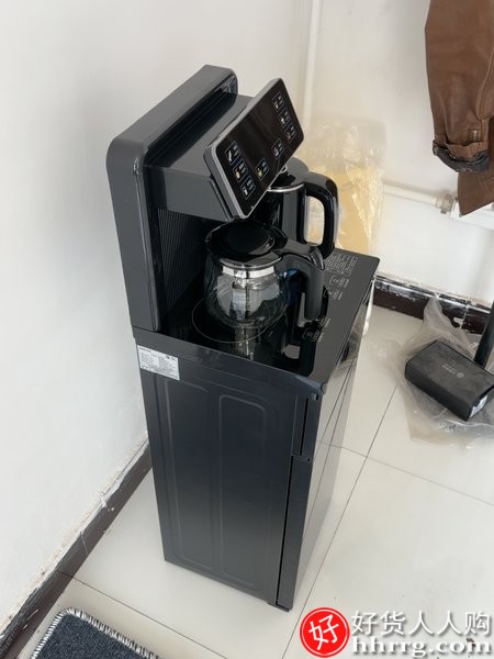 奥克斯立式冷热饮水机，多功能全自动桶装水茶吧机YCB-64插图1
