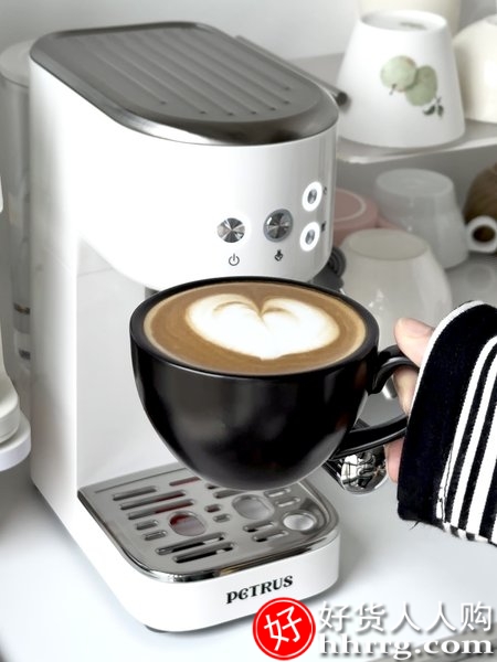 柏翠PE3366pro咖啡机，意式浓缩家用小型全半自动插图
