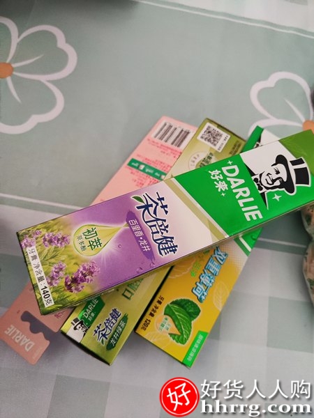 DARLIE好来小苏打美白牙膏，茶薄荷酵素抗口气护龈含氟插图2