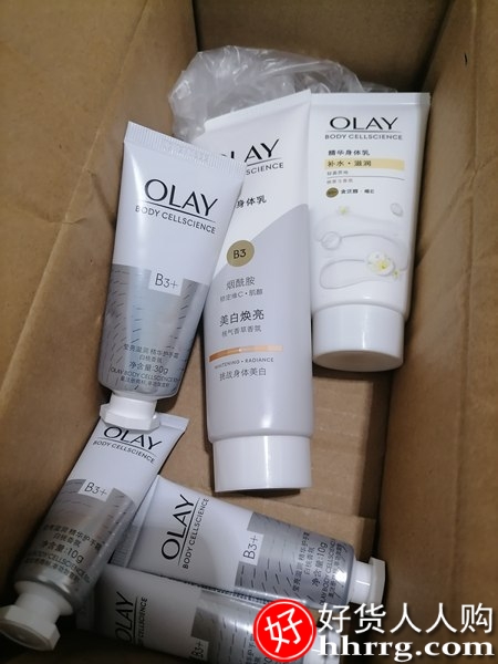 OLAY玉兰油美白身体乳，烟酰胺女全身保湿滋润插图3