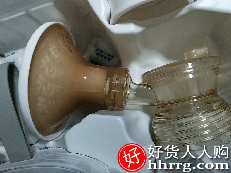 贝能双边电动吸奶器，全自动母乳挤奶器YM-8076插图2